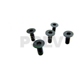 HC134-S Flat Head Socket Cap M3x8